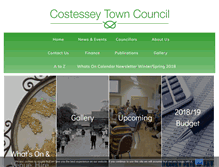 Tablet Screenshot of costessey.org.uk